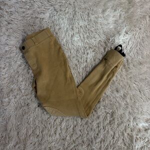 Child’s Size 10R Tan TuffRider Knee Patch Horseback Riding Jodphur Breeches